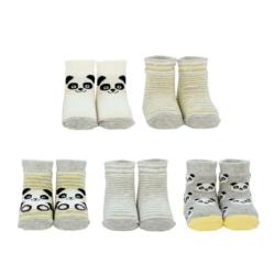 Lot 5 Chaussettes enfant Panda