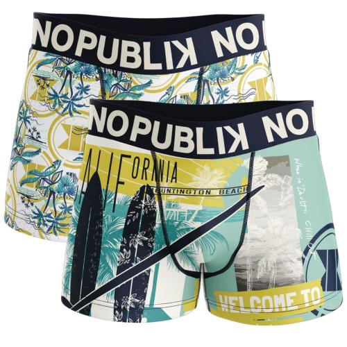 2 Boxers enfant Nopublik motif Surf