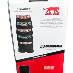 5 Boxers en Coffret Airness | PRO AIRNESS UNI