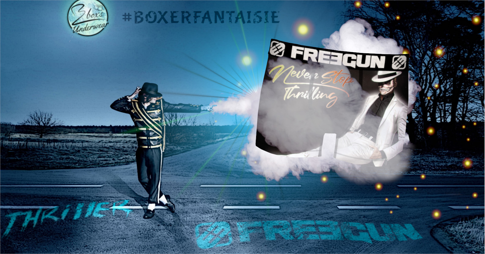 BOXER FANTAISIE FREEGUN