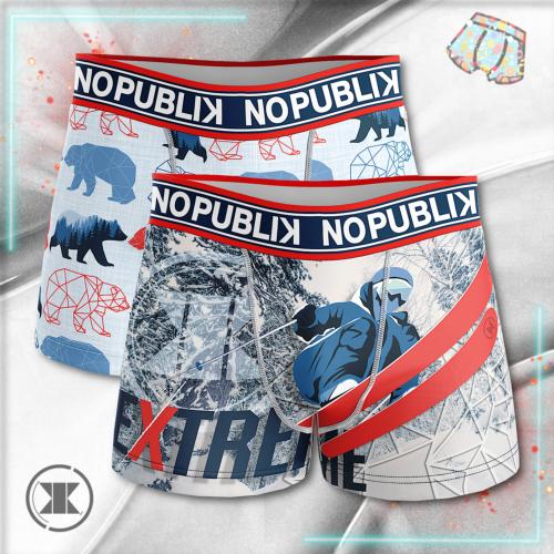 2 Boxers enfant Nopublik | Motif Sport &#129311;