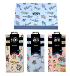 Chaussettes American Socks | Box Stinky Surfer