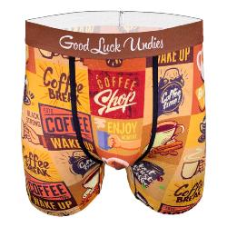 Boxer Good Luck undies |Cofee