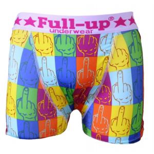 boxer homme full-up motif fingers