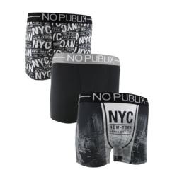 3 Boxers NoPublik |Motif Urban