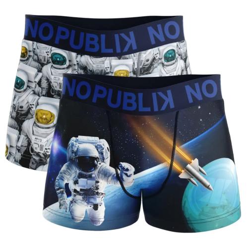 2 Boxers enfant Nopublik motif Space