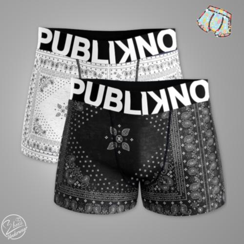 2 Boxers NoPublik | Motif Bandana