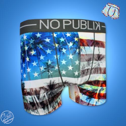 Boxer NOPUBLIK |Motif USA Plamiers