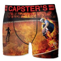 Boxer Capster's| Motif Fire Sexy &#x1F608