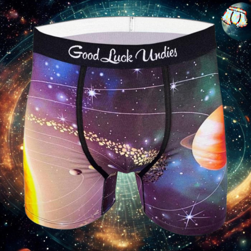 Boxer Good Luck Undies| Solar system 