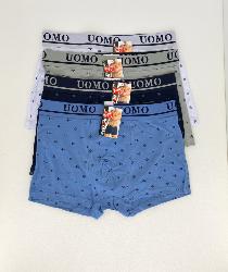 Lot de 4 boxers UOMO Marine