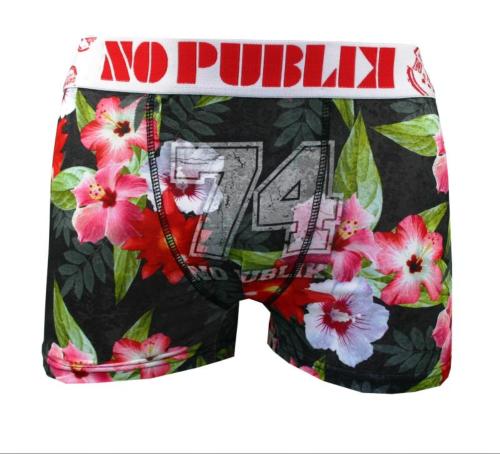 Nopublik Boxer Homme motif Flowers 74