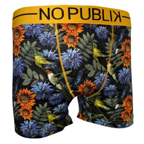 Boxer NOPUBLIK motif flowers birds