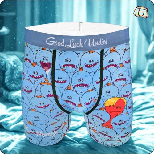Boxer Good luck Undies Mr. Meeseeks