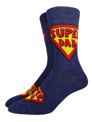 Chaussettes fantaisie Super Dad