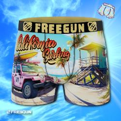 Boxer Freegun | Motif California &#127940;&#8205;&#9792;&#65039;