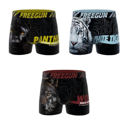 3 Boxers  Enfant | Freegun |Animal 🤩