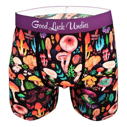 Boxer Good Luck undies |Champignons