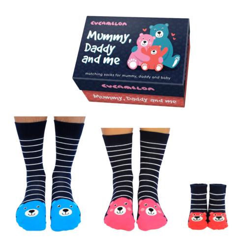 Lot Chaussettes enfant MUMMY, DADDY AND ME