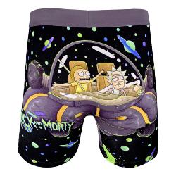 Boxer Good luck Undies Rick & Morty Space