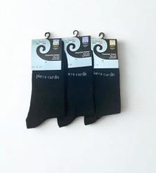 3 chaussettes homme pierre cardin Noir