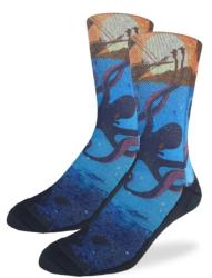 Chaussettes longue fantaisie Octopus