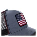 Casquette Freegun  motif usa color