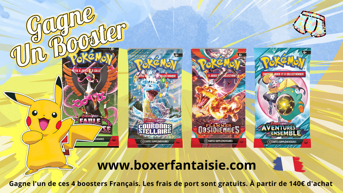 cadeau pokemon booster