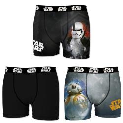 Pack 3 Boxers STARWARS Motif BB-8