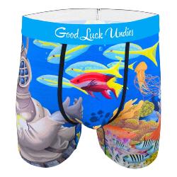 Boxer Good Luck undies |Scuba diving