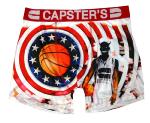 Boxer Capster's  Enfant motif Basket Petit Diable