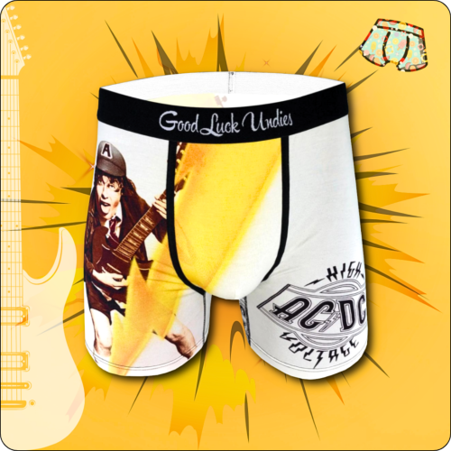 BoxerGood Luck Undies| AC/DC Rock