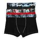 lot 3 Boxers Homme Twinday en Coton bis