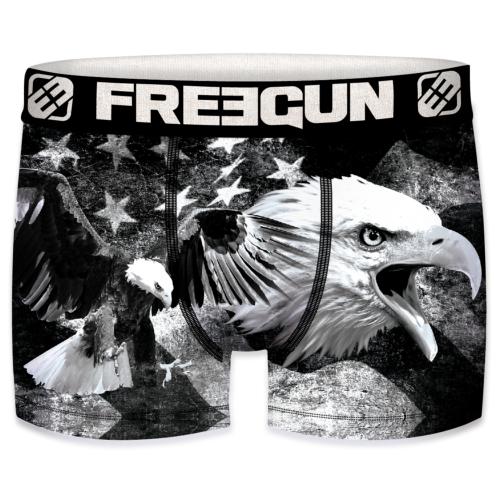 Boxer enfant Fantaisie Freegun Aigle black