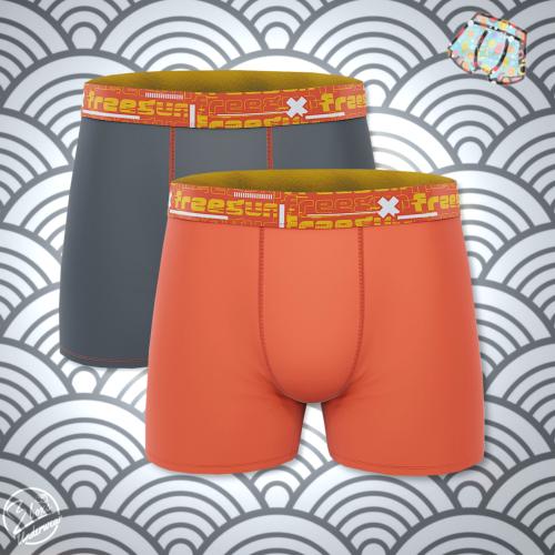 2 BoxerS Freegun |soft coton Japon