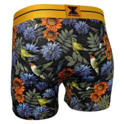 Boxer NOPUBLIK motif flowers birds