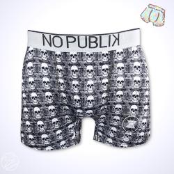 Boxer NoPublik |Motif Skulls metal