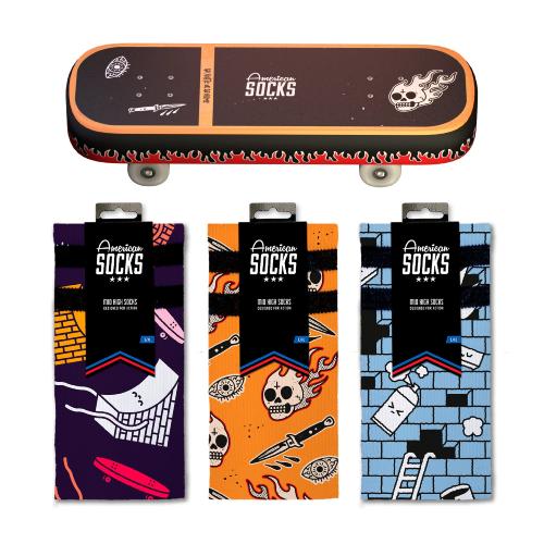 Chaussettes American Socks | Box Skateboard