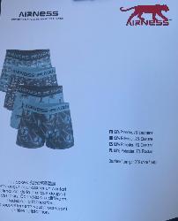 4 Boxers Enfant | Airness | Airmix Bleu