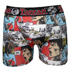 boxer enfant tarzan rouge 