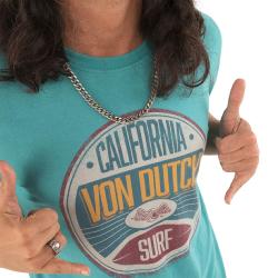 T-shirt VONDUTCH | SURF BLEU