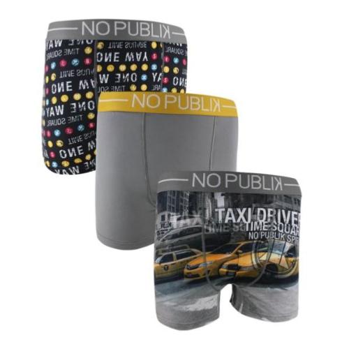 3 Boxers NoPublik |Motif Taxi drive