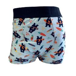 2 Boxers enfant Nopublik motif Surf bear