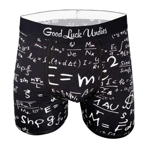 Boxer Good Luck Undies |E=MC²