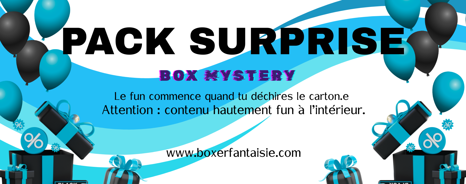 lot de boxers surprises