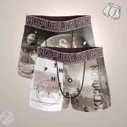 2 Boxers NoPublik | Motif Moon