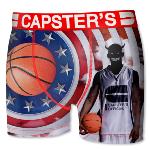 Boxer Capster's  Enfant motif Basket Petit Diable