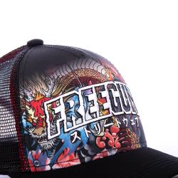 Casquette Freegun  motif Japon