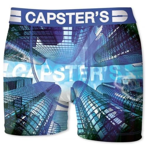 Boxer Capster's | Motif Blue Bis &#x1F6F5