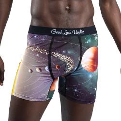 Boxer Good Luck Undies| Solar system 